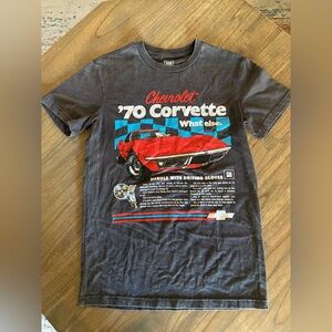Hybrid Apparel Chevrolet '70 Corvette Graphic Tee - Black